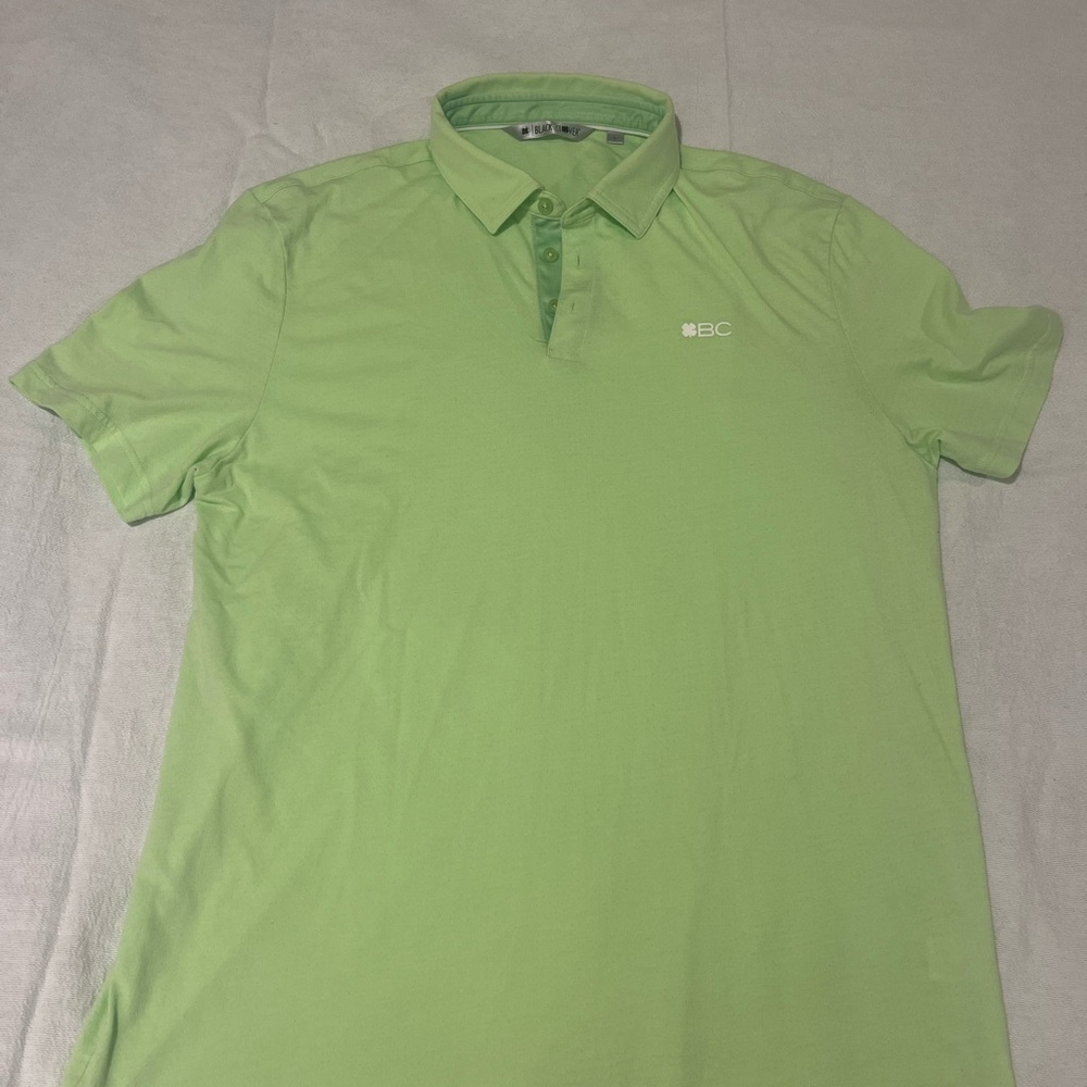 BC Men's Light Green Polo Shirt